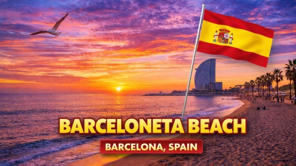 Best Time to Visit Barceloneta Beach beach view