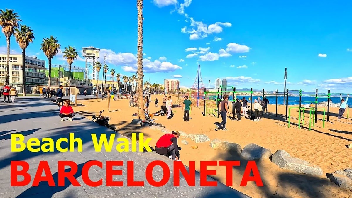 Best Time to Visit Barceloneta Beach beach view