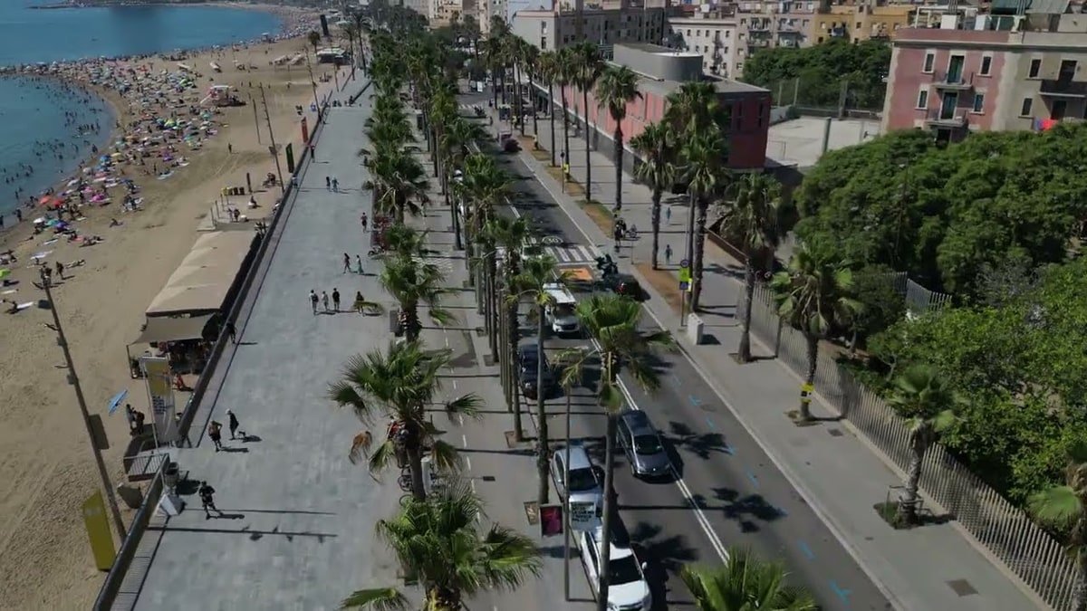 Barceloneta Beach: Complete Guide to Barcelona's 422-Meter Beach beach view