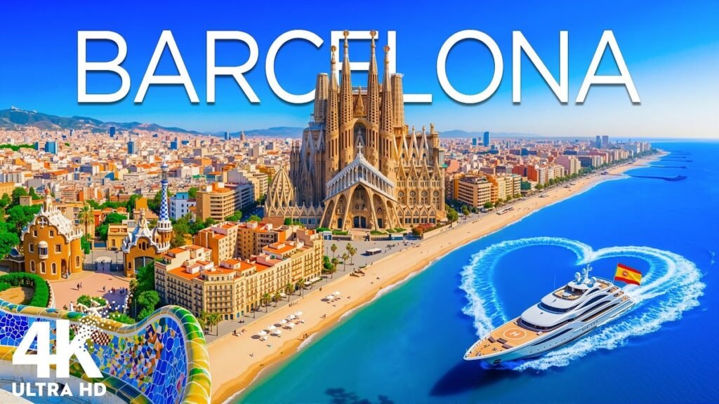 Barcelona Beach Guide: 9 City Beaches & Metro Map (2026) aerial beach view